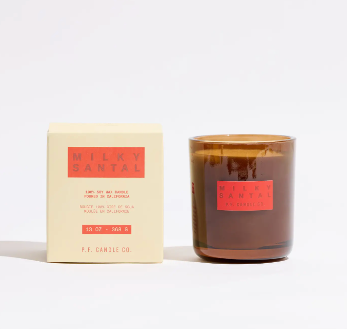 Milky Santal + Candle