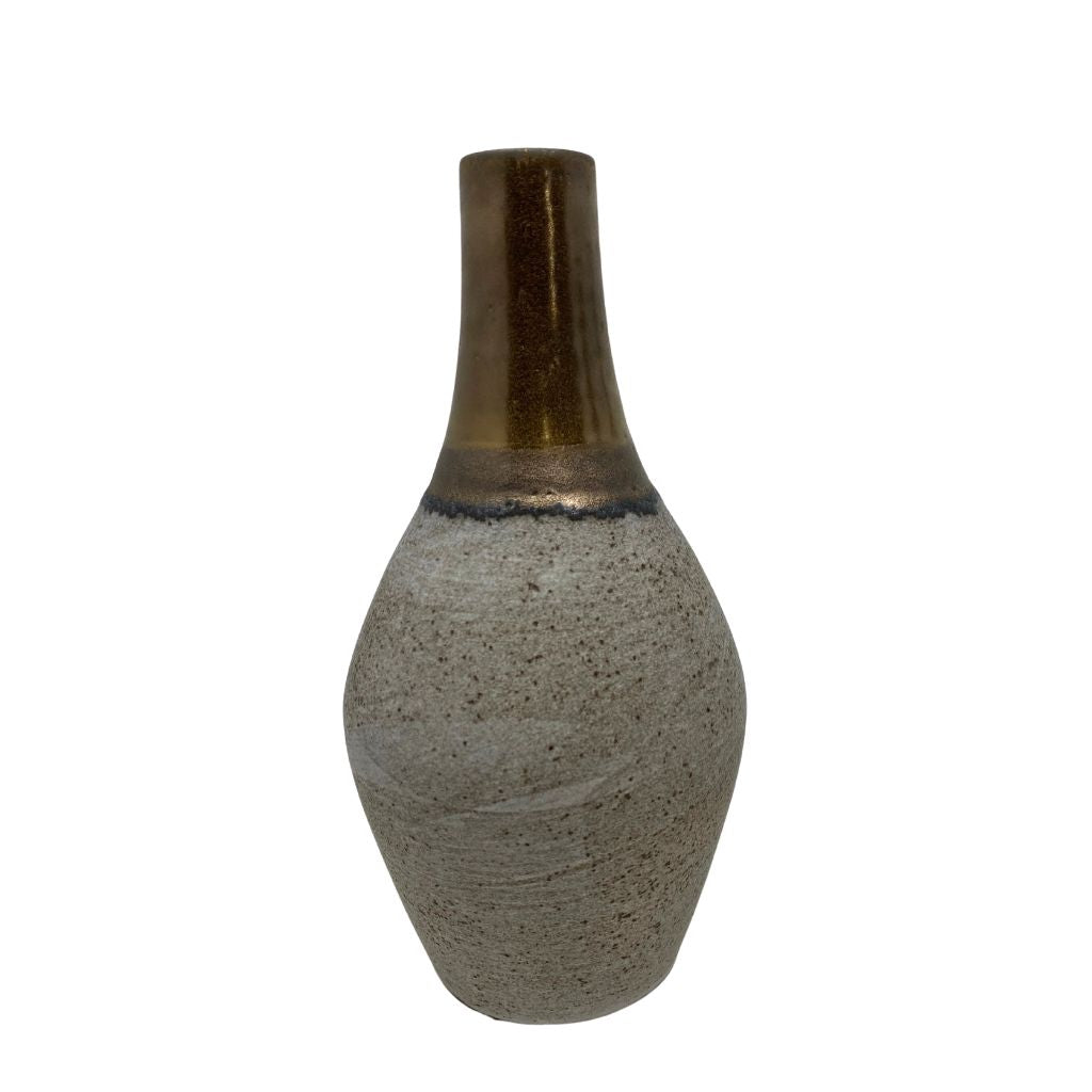 Gray + Bronze Oil Bottle