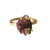 Bi-Color Tourmaline + Gold Ring
