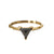 Smoked Apex + Galaxy Diamond Solitaire Ring