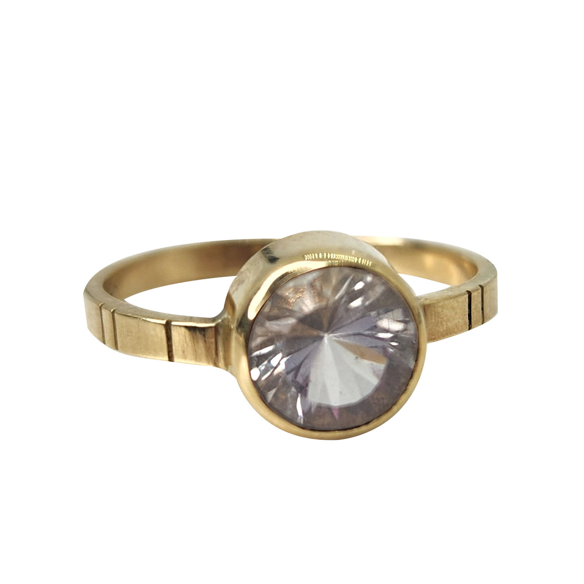 Colorado Quartz + Solitaire Ring