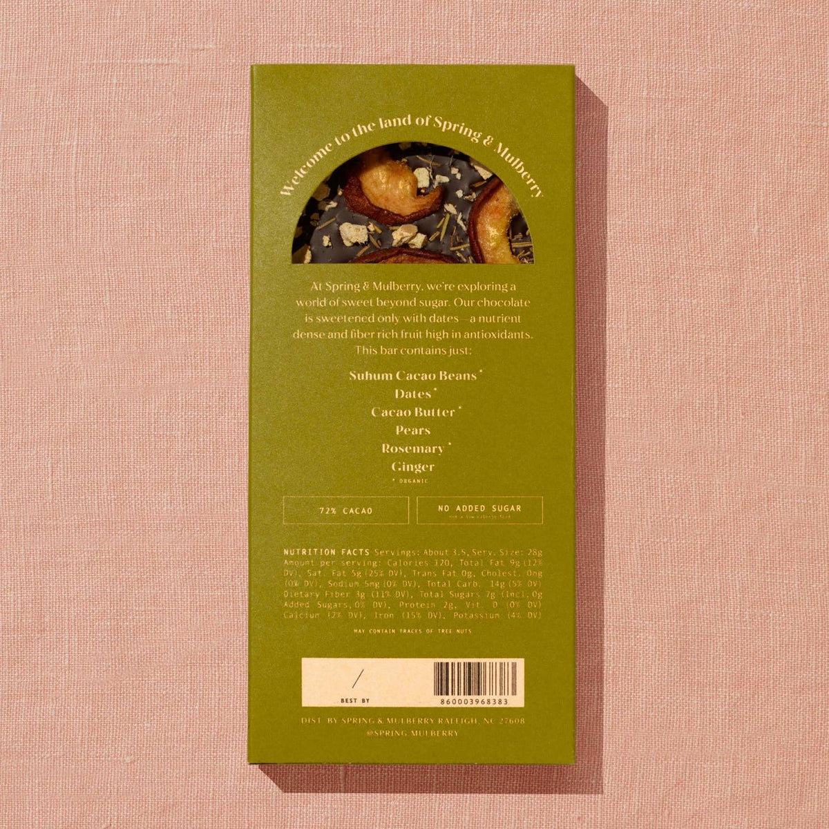 Spring + Mulberry Chocolate Bars