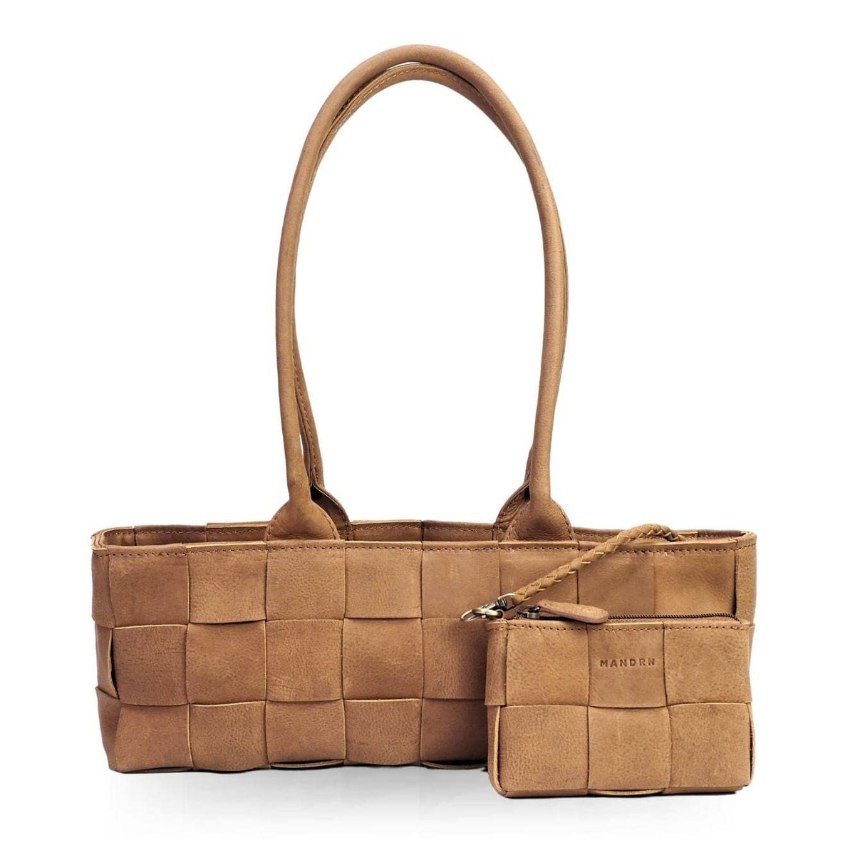 Woven Rosalie - Saddle Brown