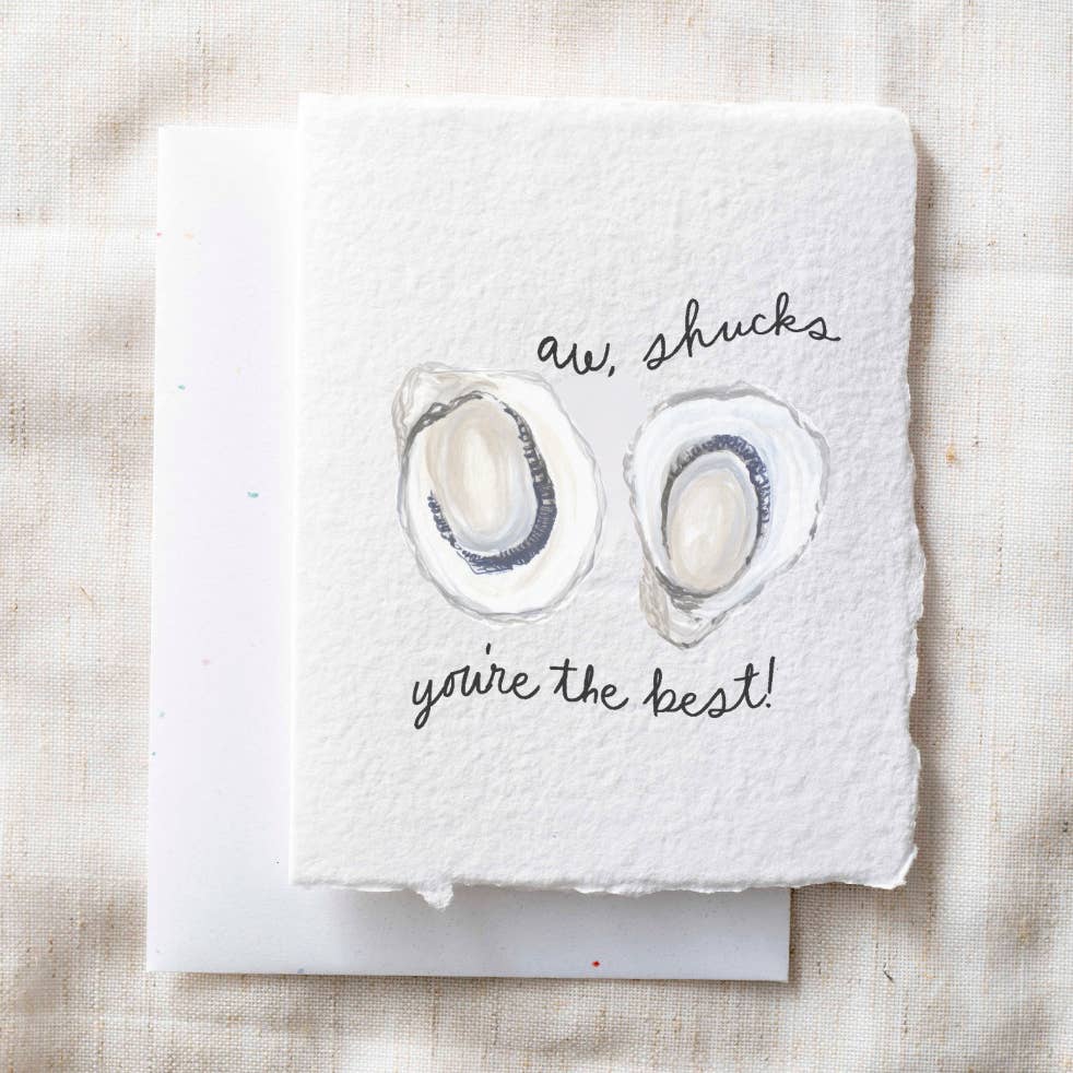 Aw, Shucks Card