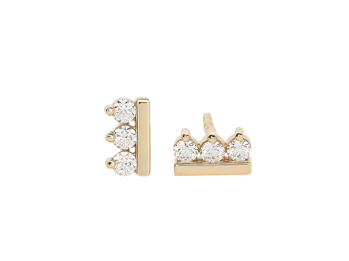 Sideline + Diamond Stud