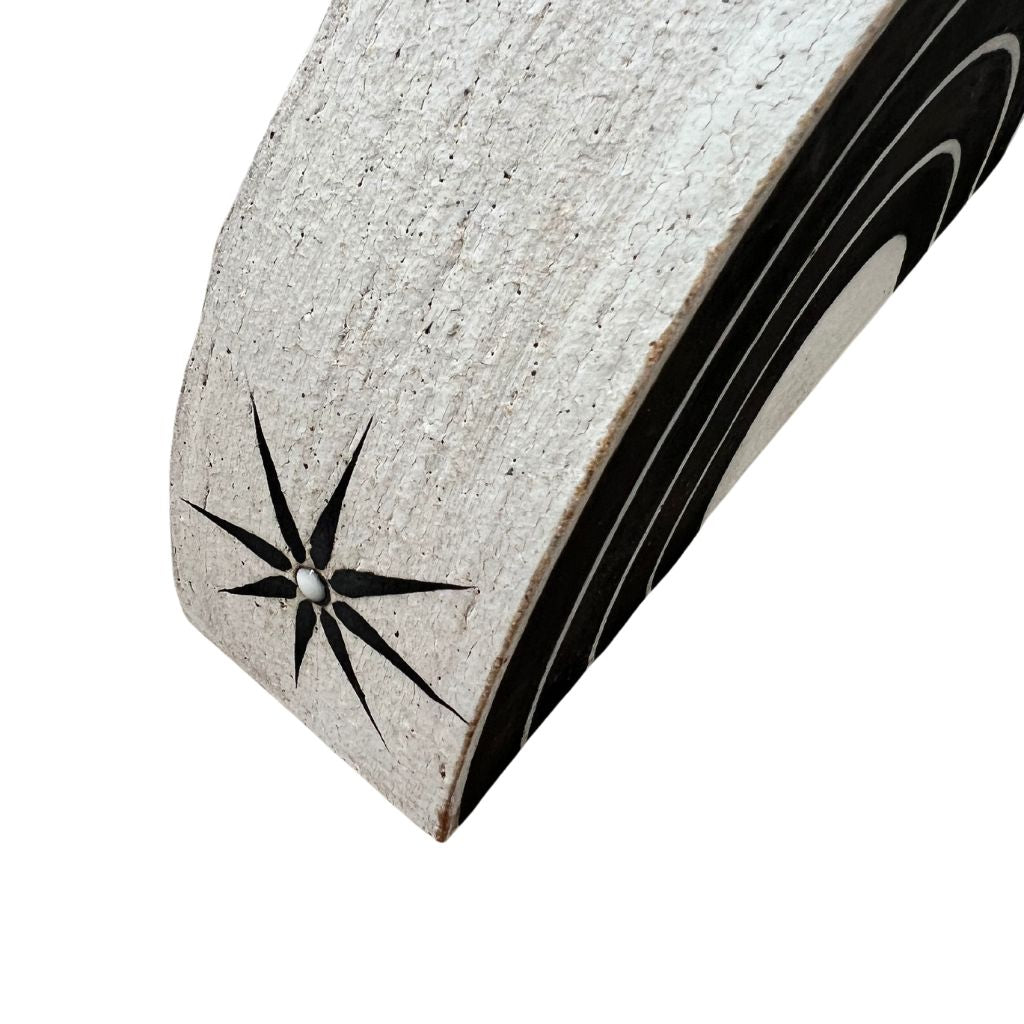 Ceramic + Indigo Rings