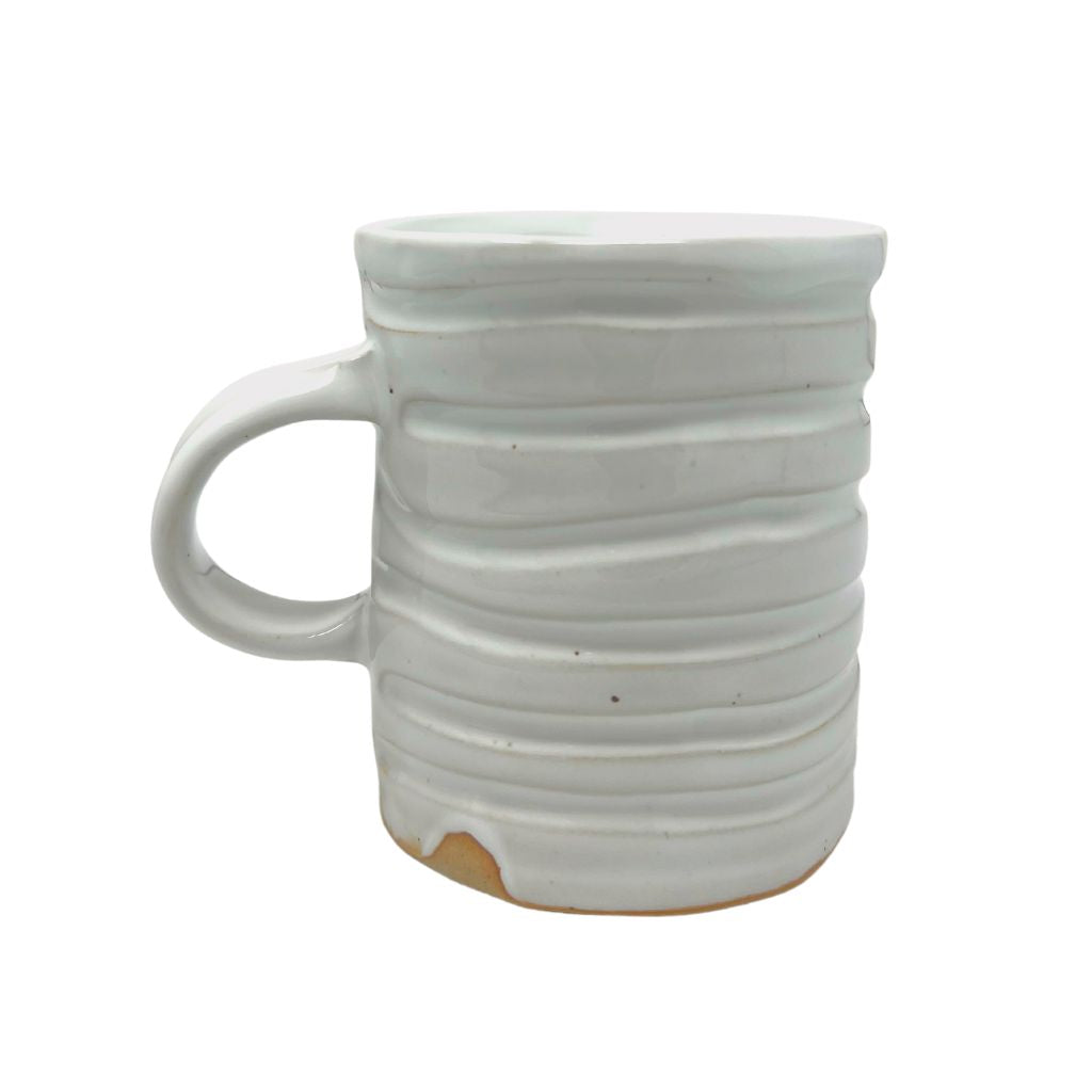 Glazed Mt. Washington Column Mug + Earth Stone