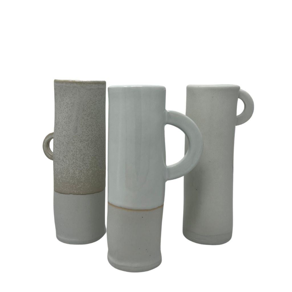 Mt Washington + Small Shino Glaze Vase