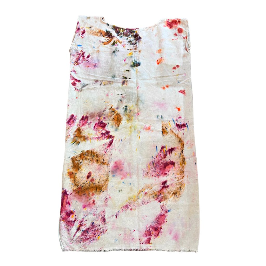 Paint-Dyed Dress