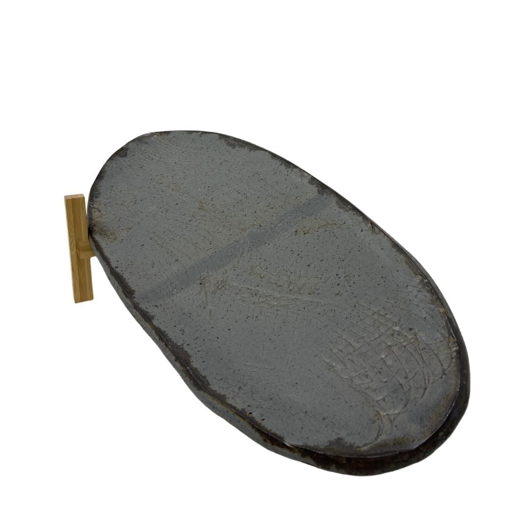 Luna Textured Tray + Shale