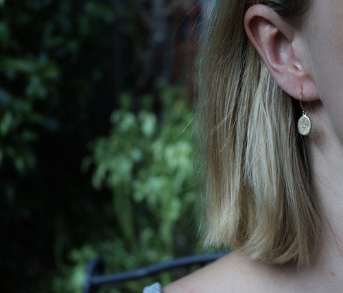 Starry Sky 14K Gold + Earrings