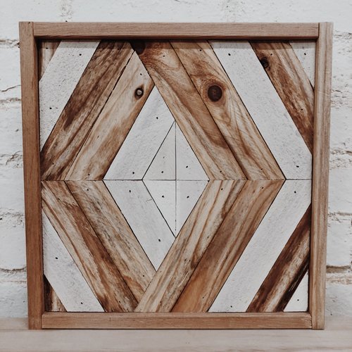 1 x 1 White + Natural #52