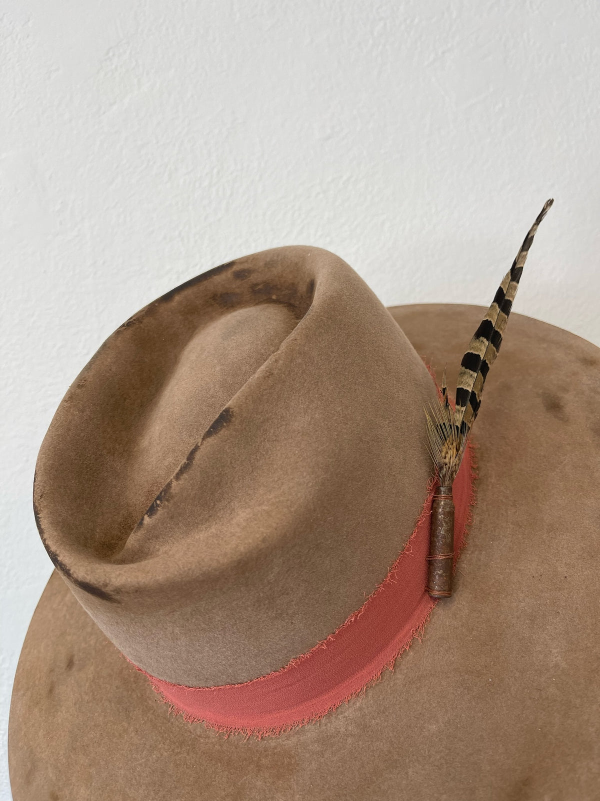 Custom Felt Hat + Almond