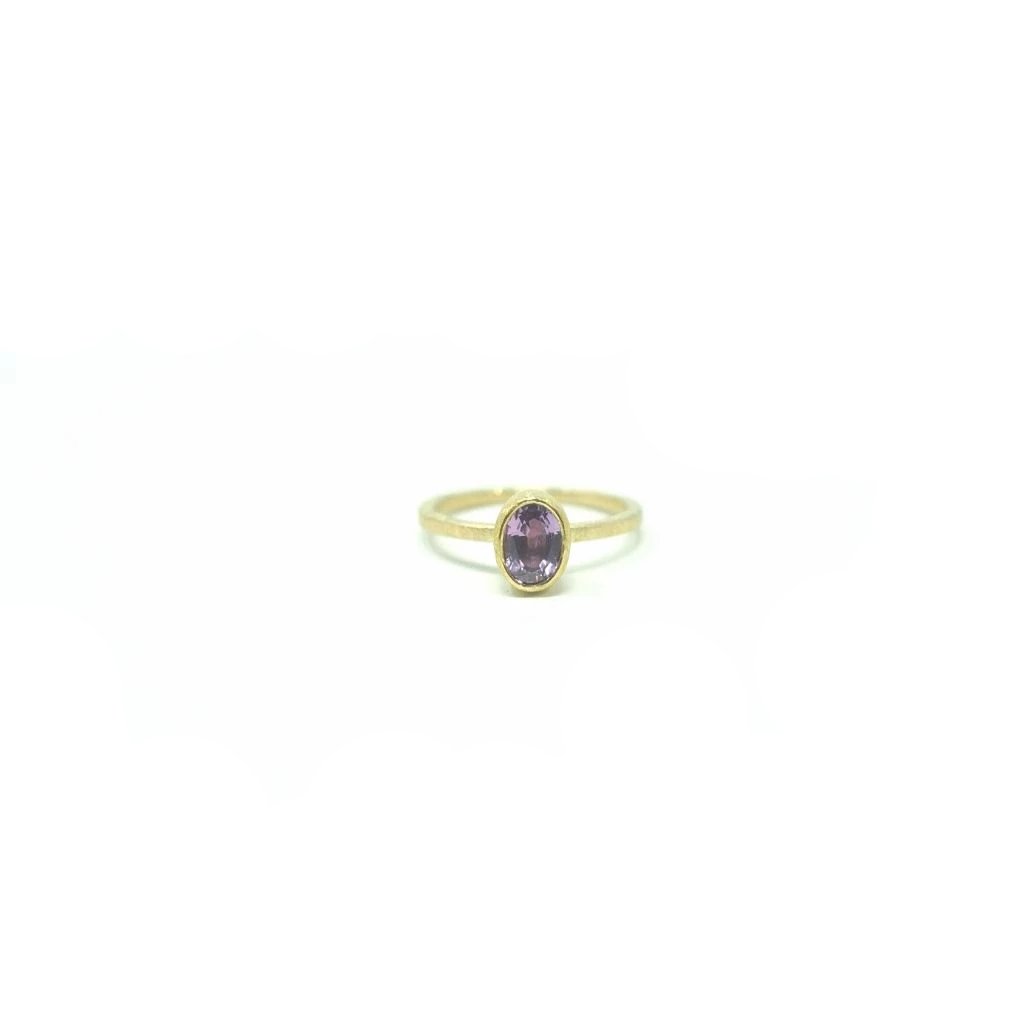 Pink + Purple Sapphire Ring