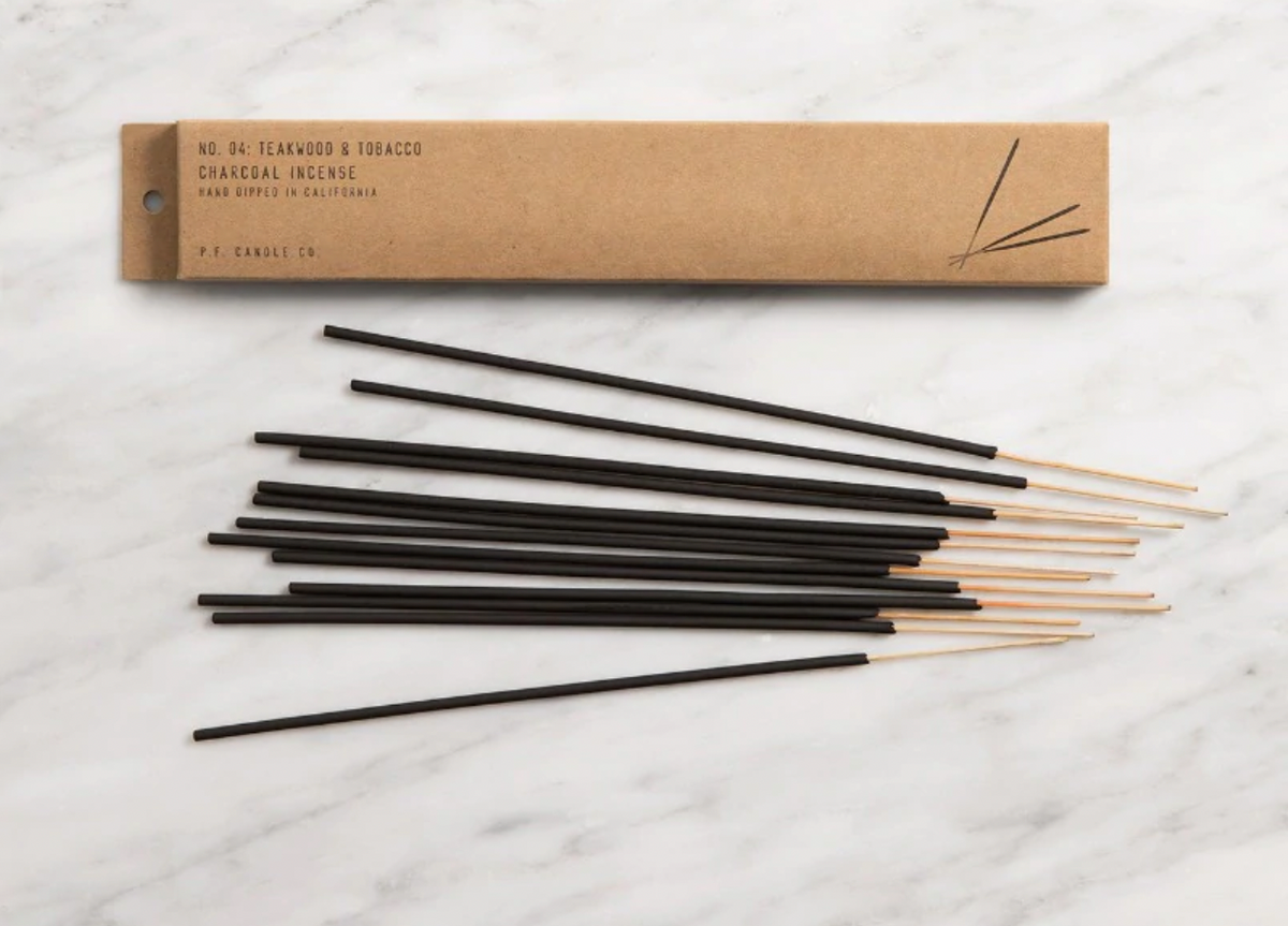 Teakwood + Tobacco Incense Sticks