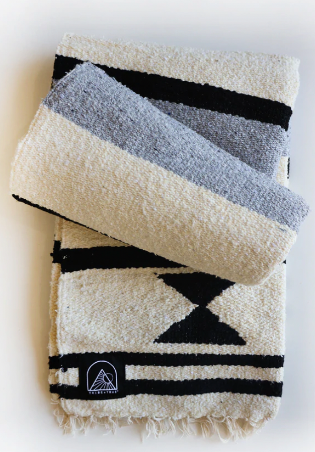 Mesa Gray + Handwoven Blanket