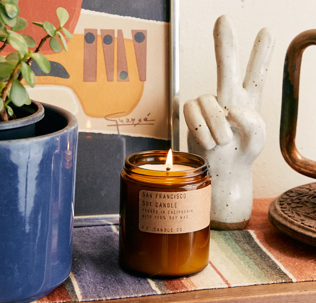 San Francisco + Soy Candle