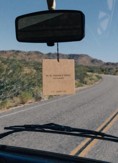 Teakwood + Tobacco Car Fragrance