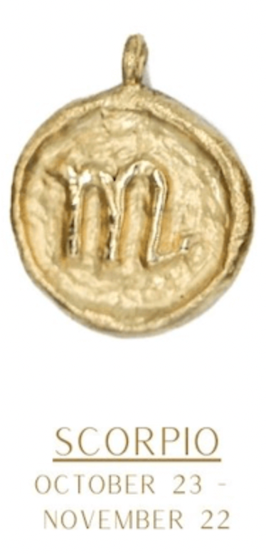 Gold + Zodiac Necklace