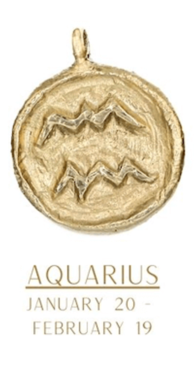 Gold + Zodiac Necklace