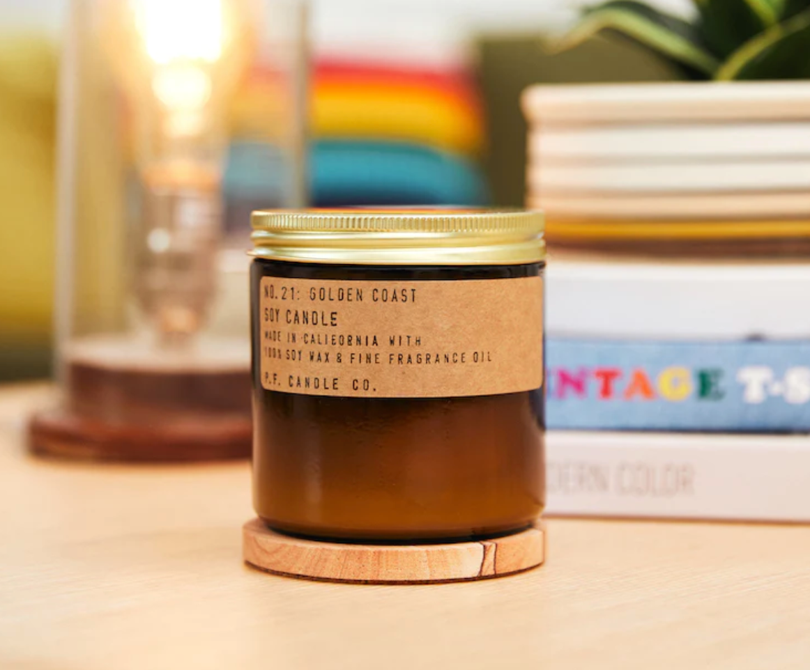 Golden Coast + Soy Candle