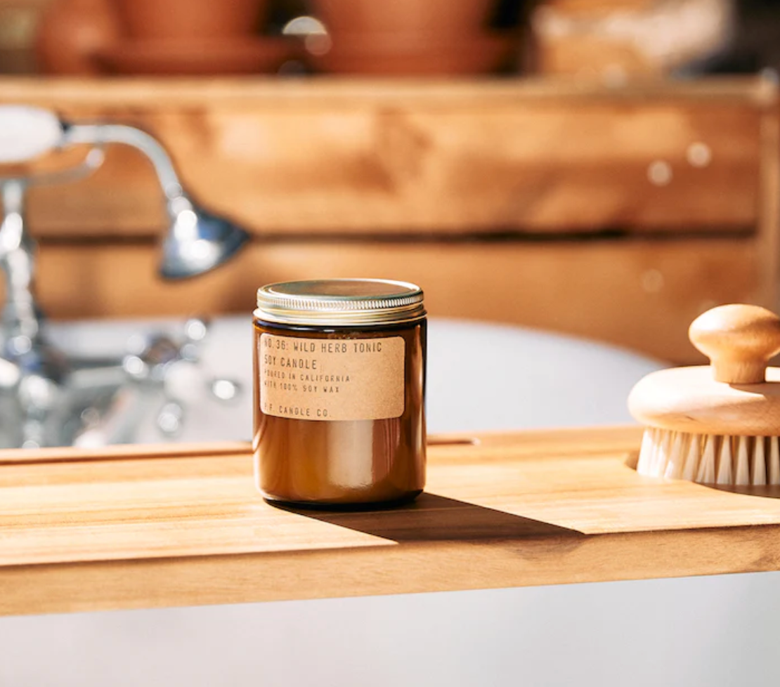 Wild Herb Tonic + Soy Candle