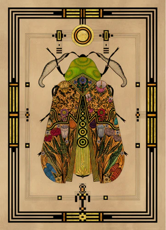 Sacred Nature + Copper Sun Print