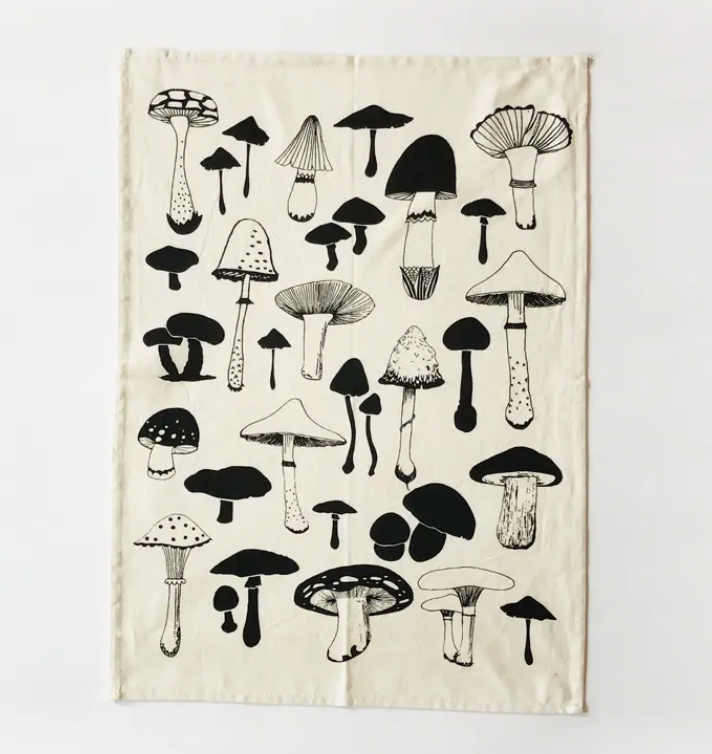 Mushroom + Kitchen Towel