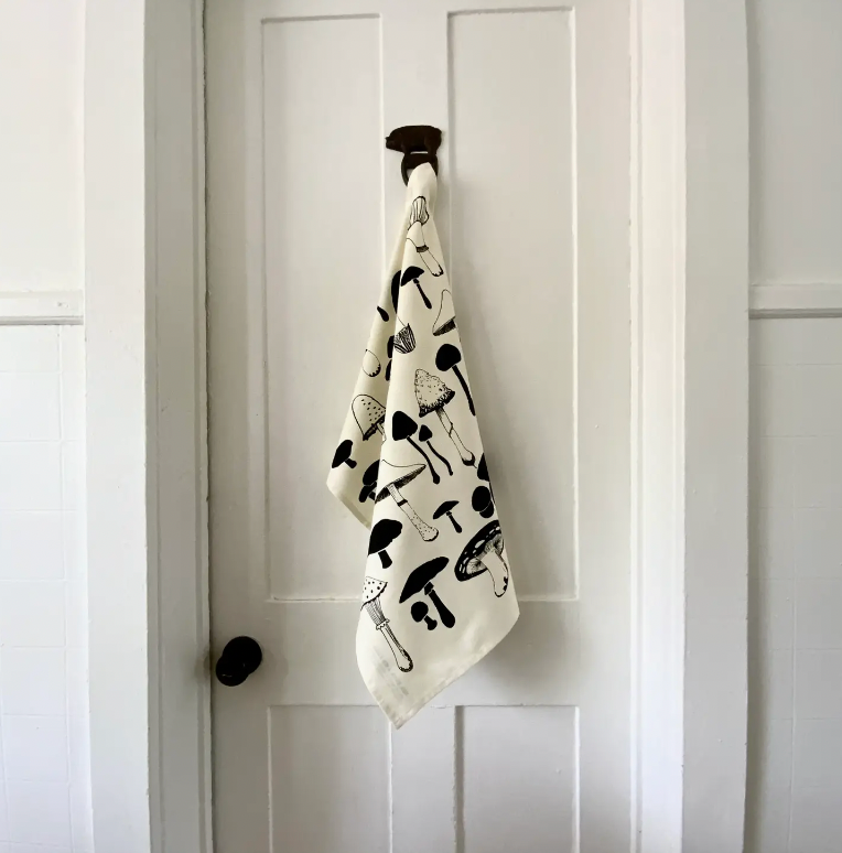 Mushroom + Kitchen Towel