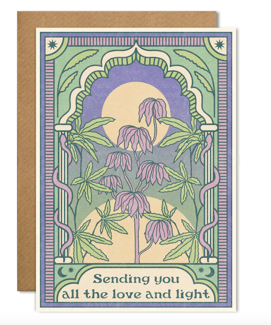 Sending You All the Love + Light Card