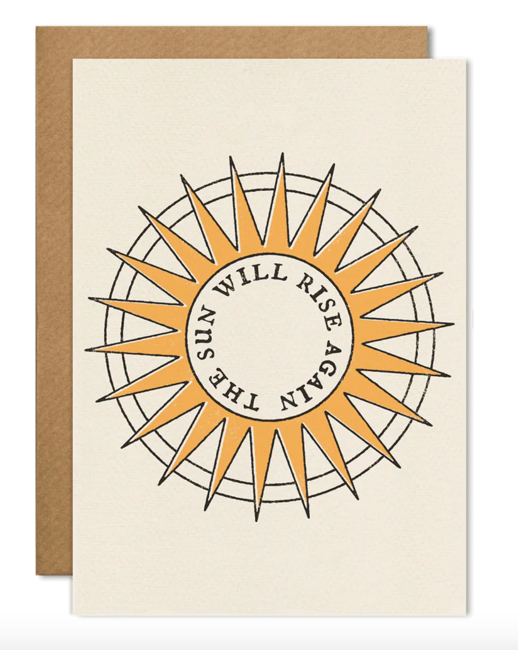 The Sun Will Rise Again + Card