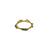 Gold + Diamond Undulating Ring