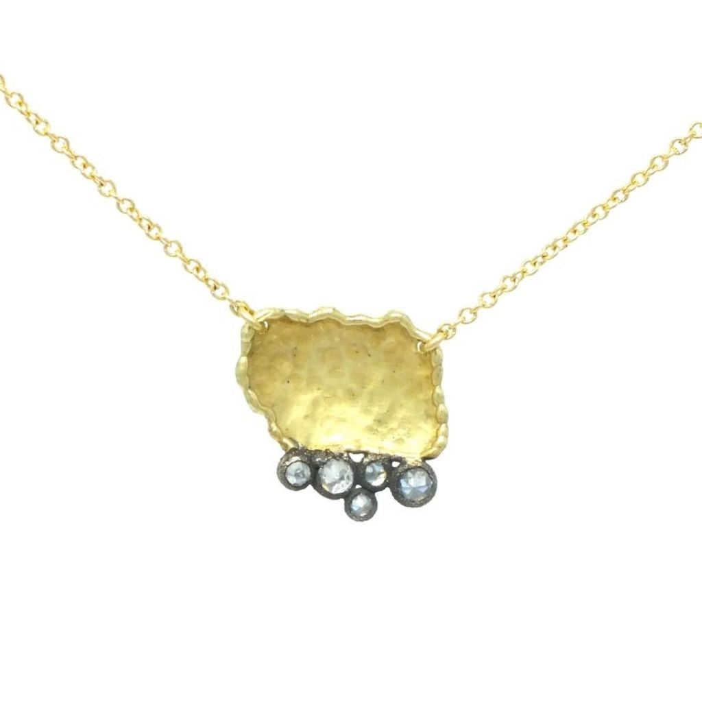 Gold Diamond Pendant