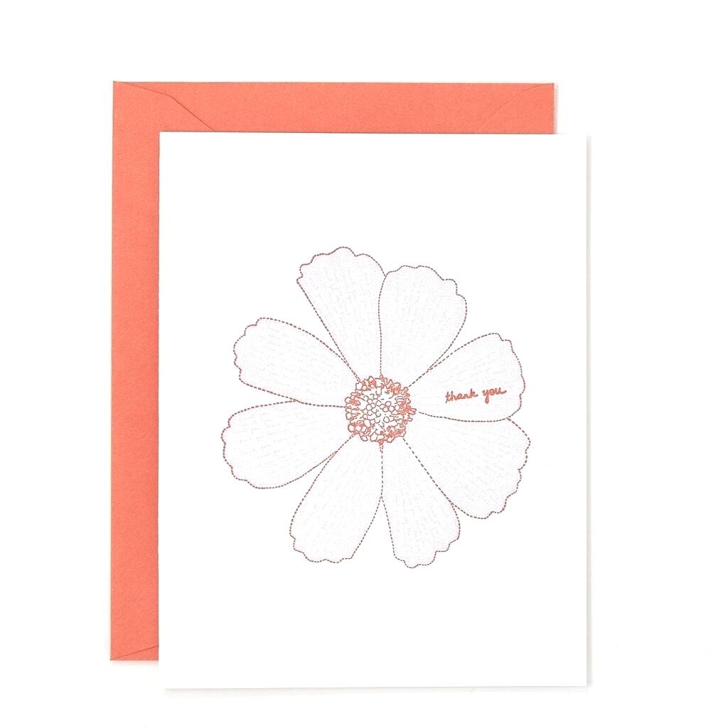 Thank You Flower Card