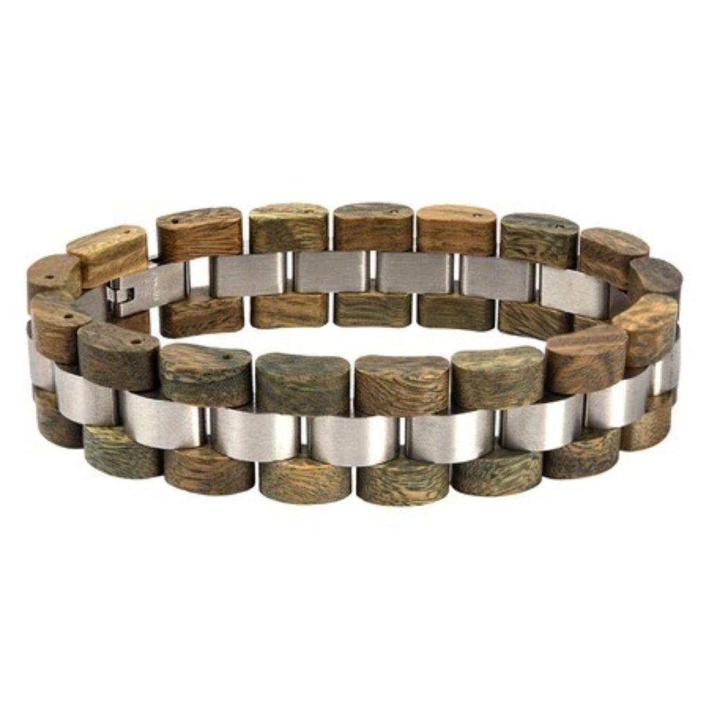 Dark Zebrawood Men's Bracelet