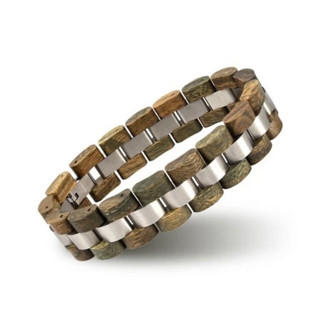 Dark Zebrawood Men&#39;s Bracelet