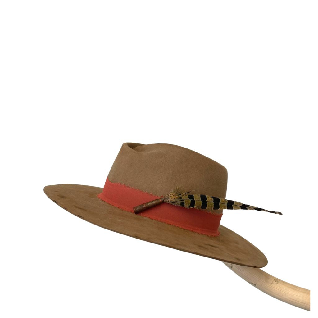 Custom Felt Hat + Almond