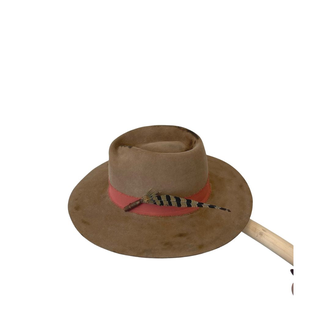 Custom Felt Hat + Almond