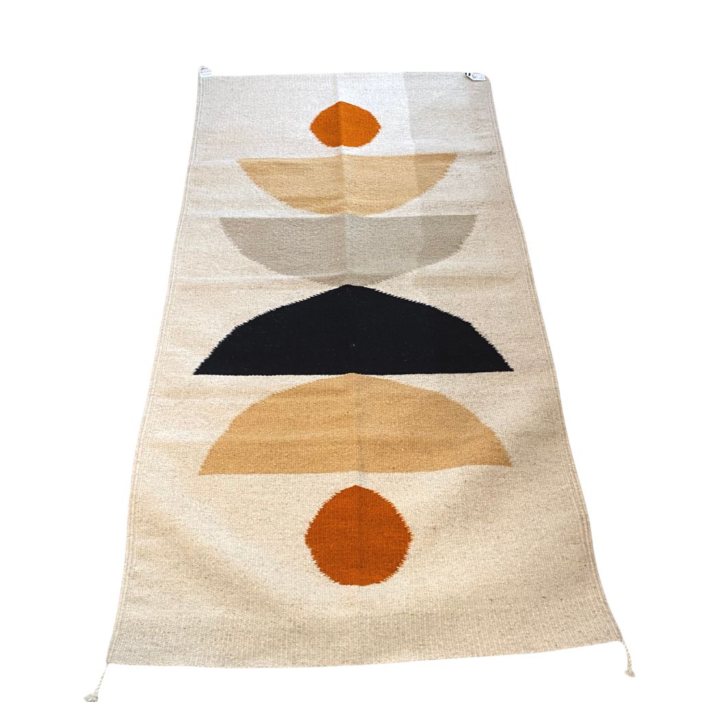 Woven Rug + Half Moons