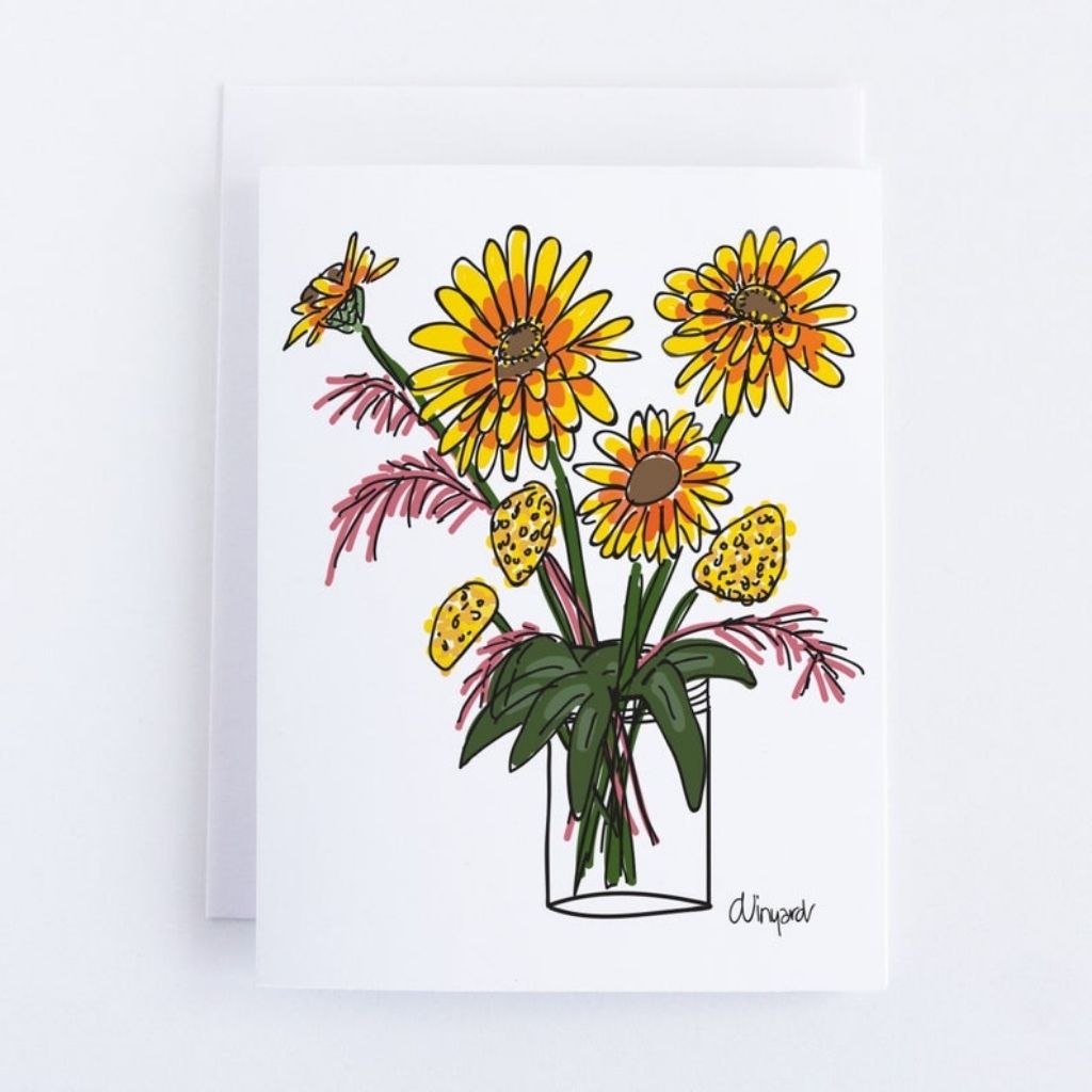 Breckenridge Sunflowers Card