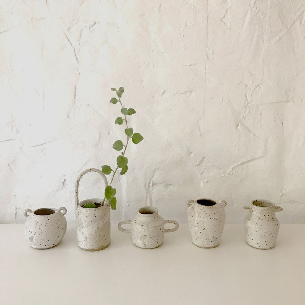 Handmade Ceramic Mini Artifact Vase