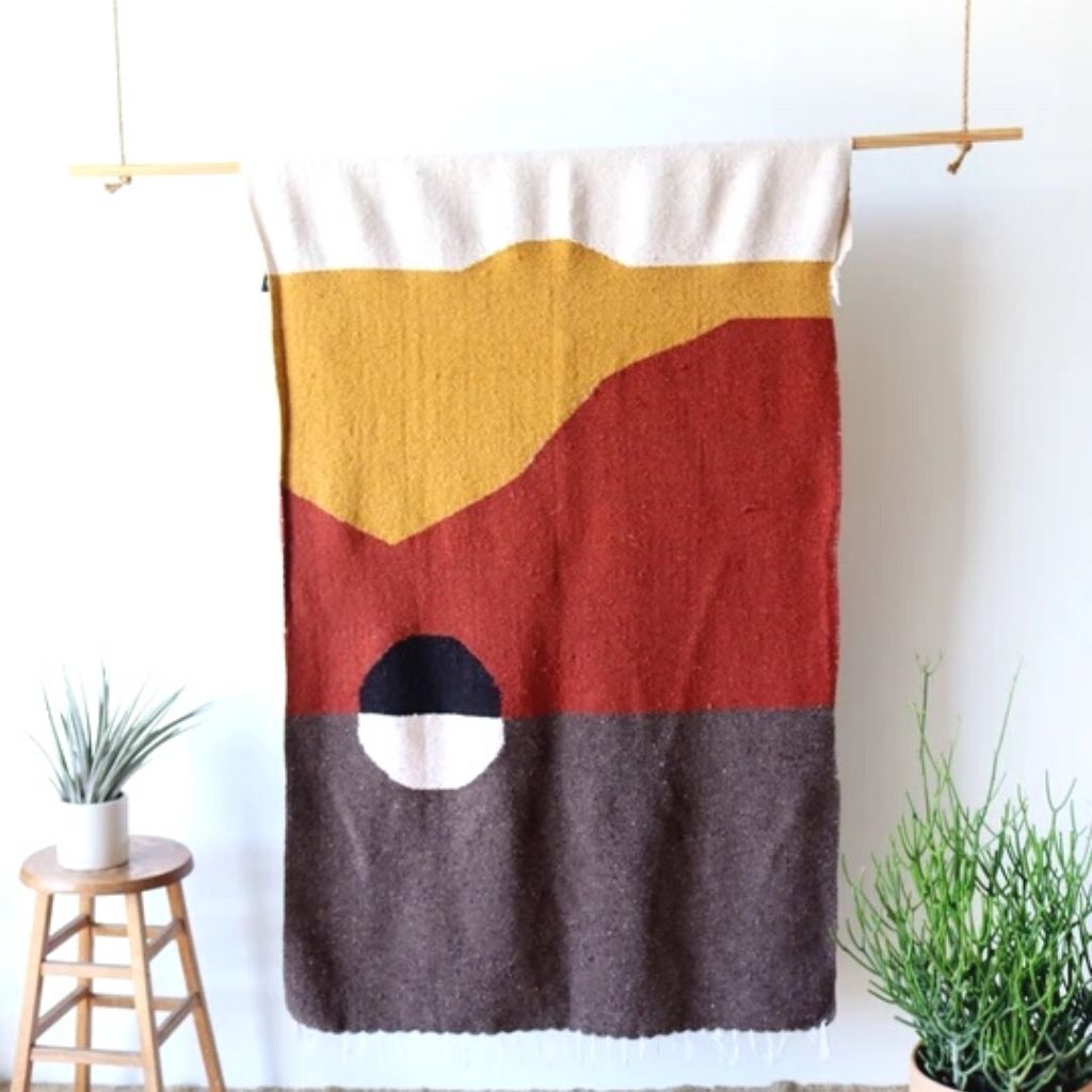 Death Valley Design + Handwoven Blanket
