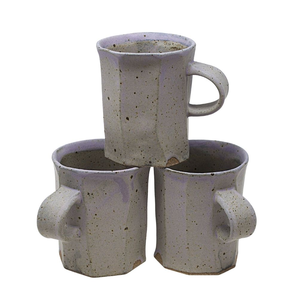 Lavender Facet Mug