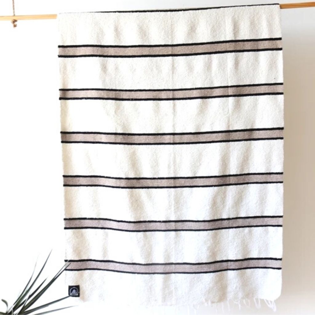 Desert Lines + Handwoven Blanket