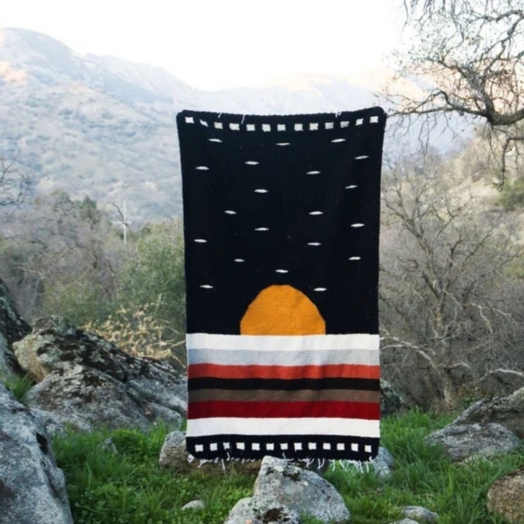 Nightfall + Handwoven Blanket