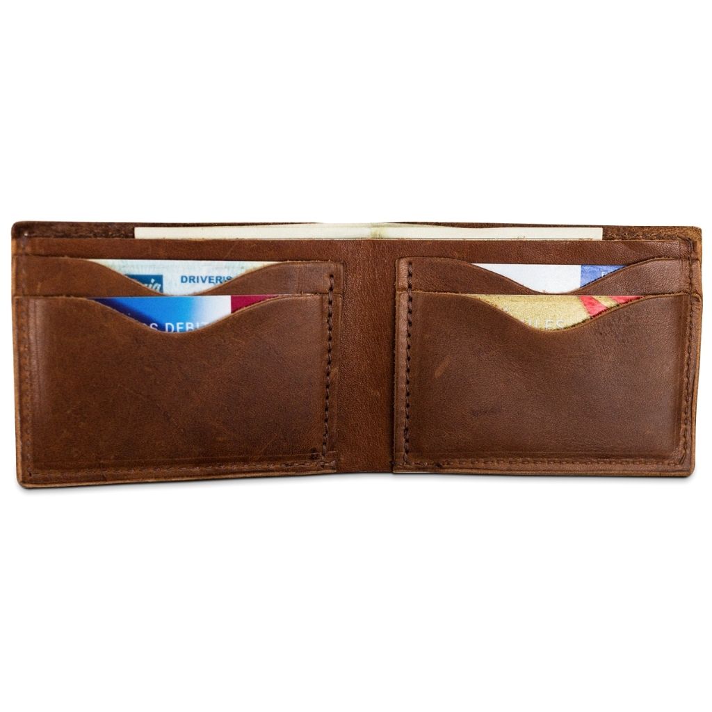 Bifold Wallet + Leather