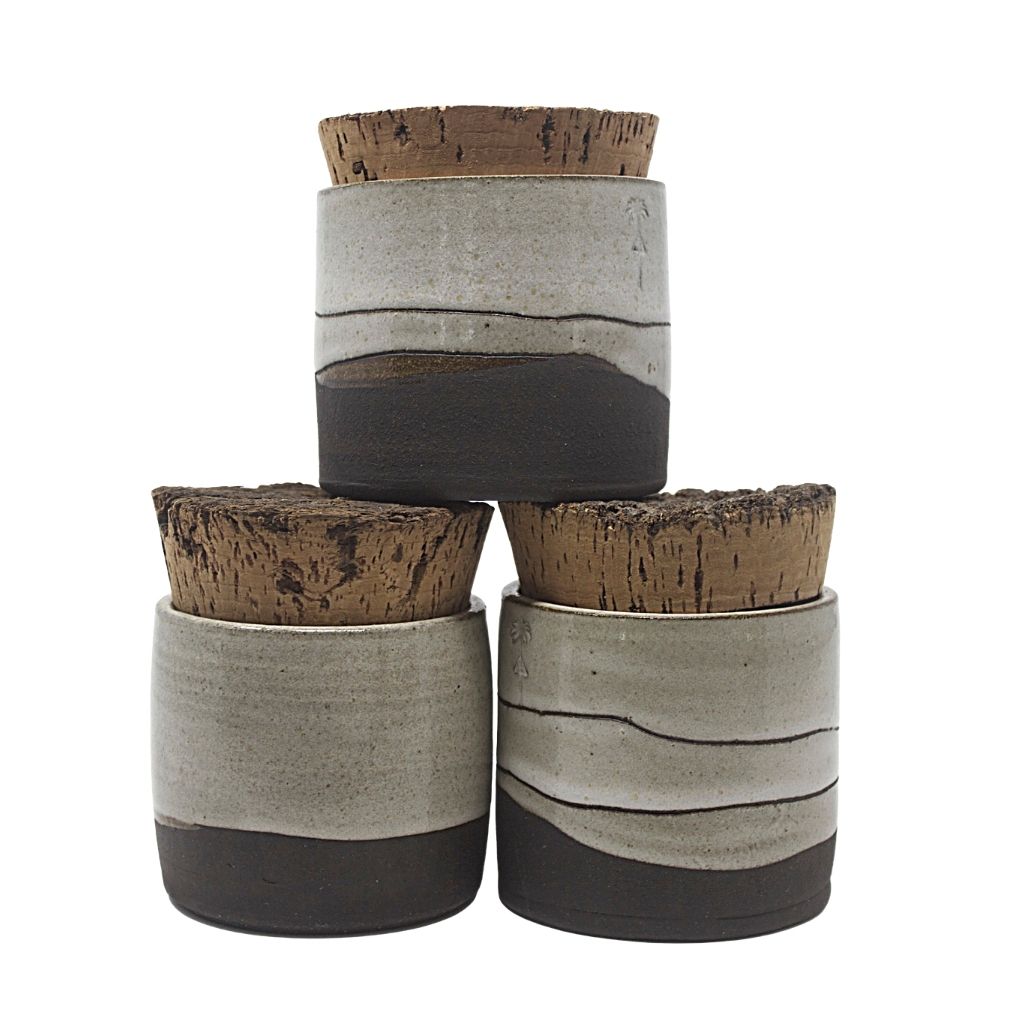 Two Tone Gray + Black Tumbler + Topper