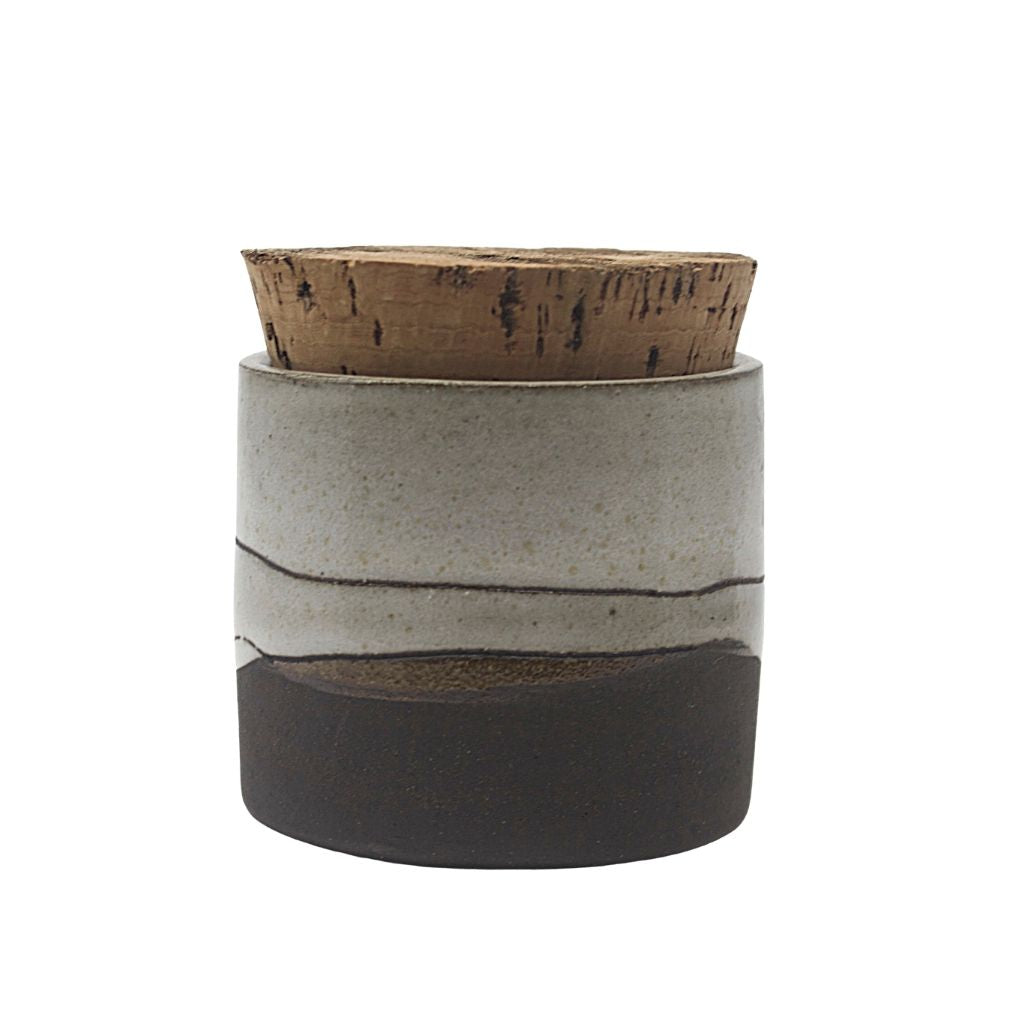 Two Tone Gray + Black Tumbler + Topper