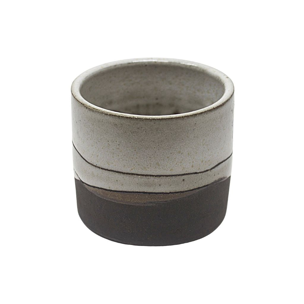 Two Tone Gray + Black Tumbler + Topper