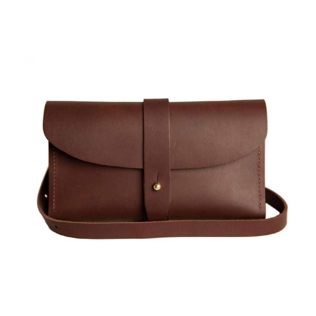 The Crossbody Wallet + Leather